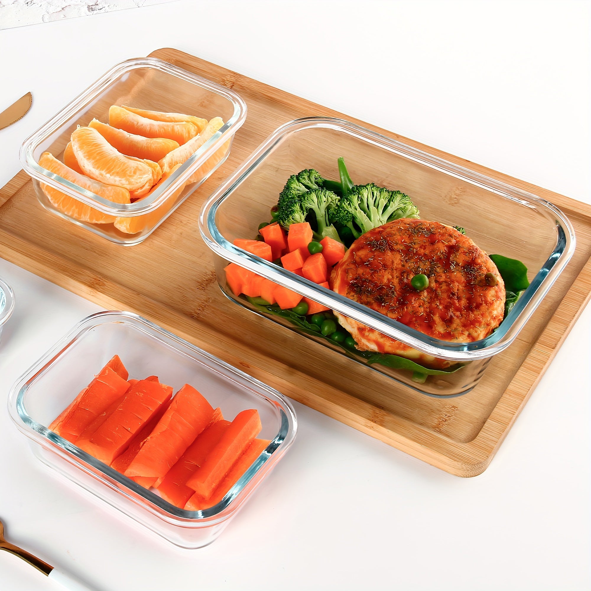 24pcs Set Glass Meal Prep Containers with Removable Silicone Seals and BPA-Free Lids, Leak-Proof, Dishwasher/Freezer Safe, Ideal for Leftovers and Food Storage